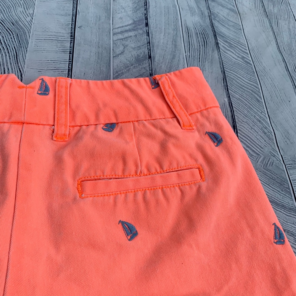 J. Crew orange boat shorts - Picture 3 of 4